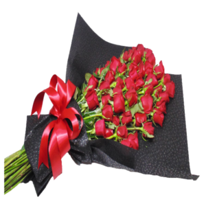 Ramo con 50 rosas rojas